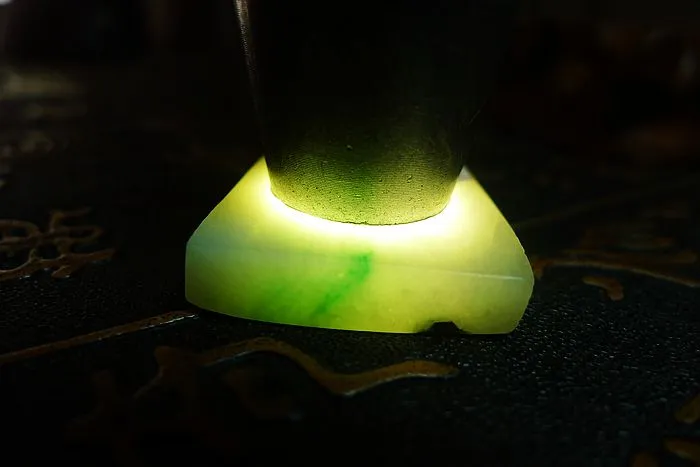 Natural Jade Rough Jadeite Raw (34g,7.7X2.5X0.65cm)