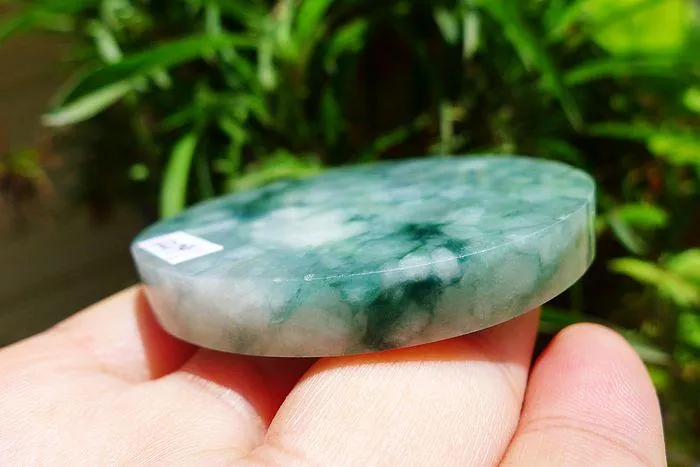 Natural Jade Rough Jadeite Raw (61g,5.65X0.7cm)