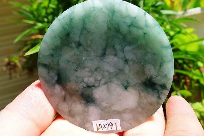 Natural Jade Rough Jadeite Raw (61g,5.65X0.7cm)