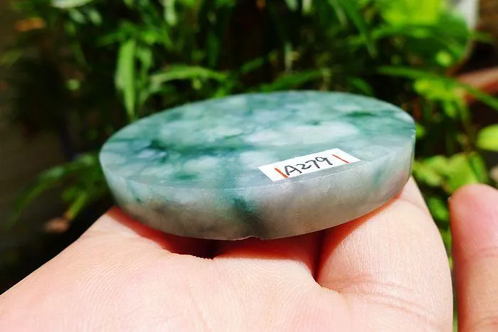 Natural Jade Rough Jadeite Raw (61g,5.65X0.7cm)
