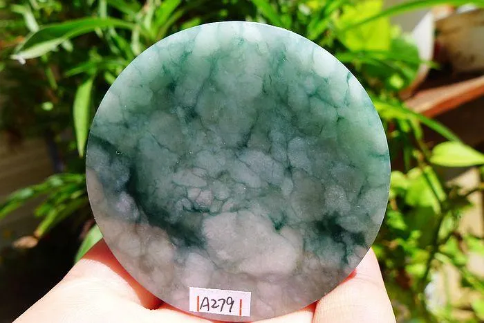 Natural Jade Rough Jadeite Raw (61g,5.65X0.7cm)