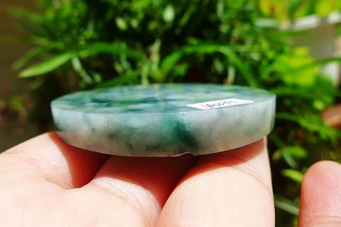 Natural Jade Rough Jadeite Raw (61g,5.65X0.7cm)