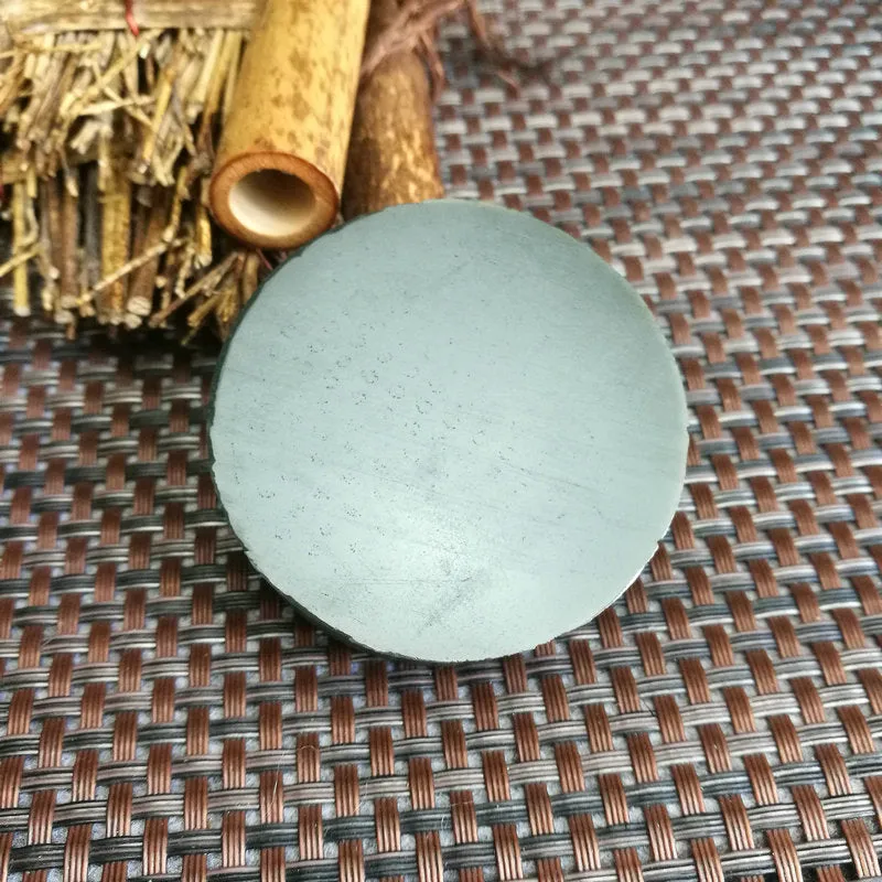 Natural Kunlun Jade Rough Nephrite Raw (105g,5.2X1.6cm)