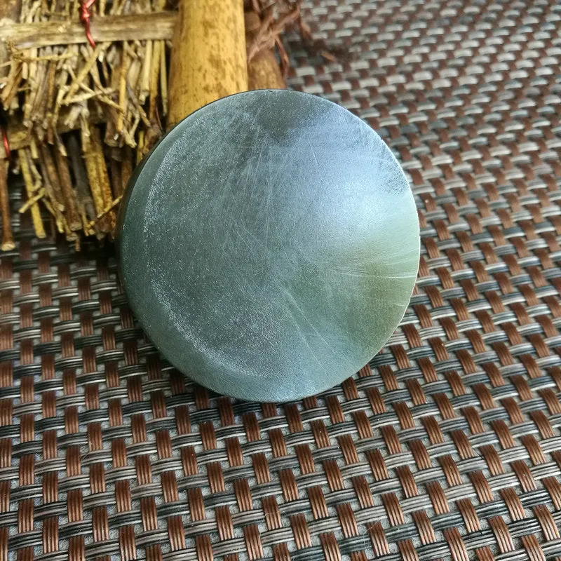 Natural Kunlun Jade Rough Nephrite Raw (105g,5.2X1.6cm)