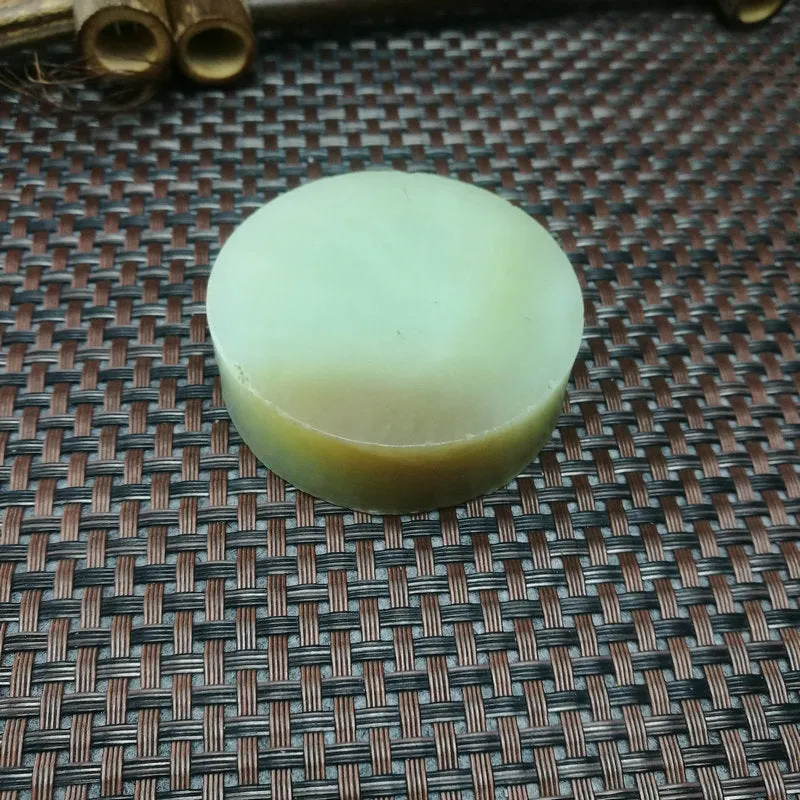 Natural Kunlun Jade Rough Nephrite Raw (112g,5.5X1.6cm)