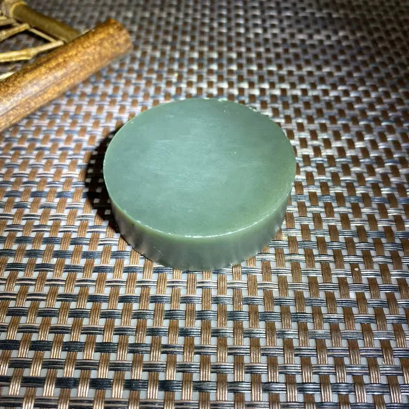 Natural Kunlun Jade Rough Nephrite Raw (113g,5.3X1.6cm)