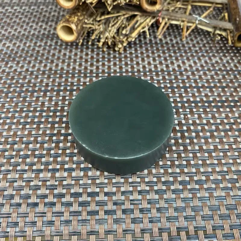 Natural Kunlun Jade Rough Nephrite Raw (113g,5.3X1.6cm)