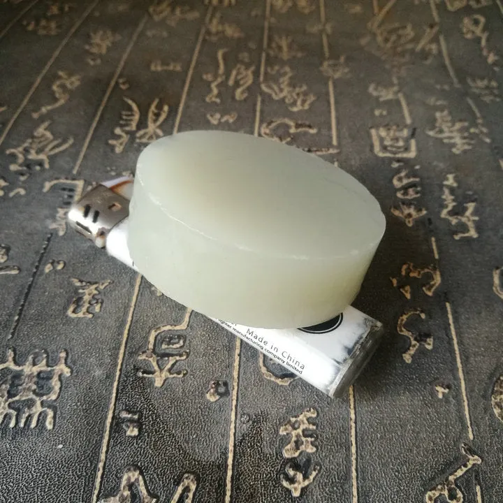 Natural Kunlun Jade Rough Nephrite Raw (144g, 5.8X5.8X1.9cm)