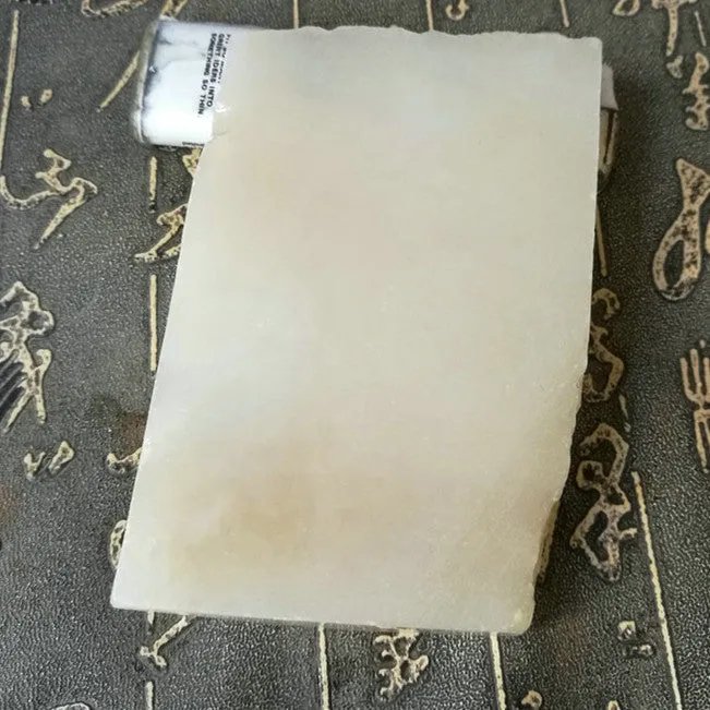 Natural Kunlun Jade Rough Nephrite Raw (147g, 9X6X0.9cm)
