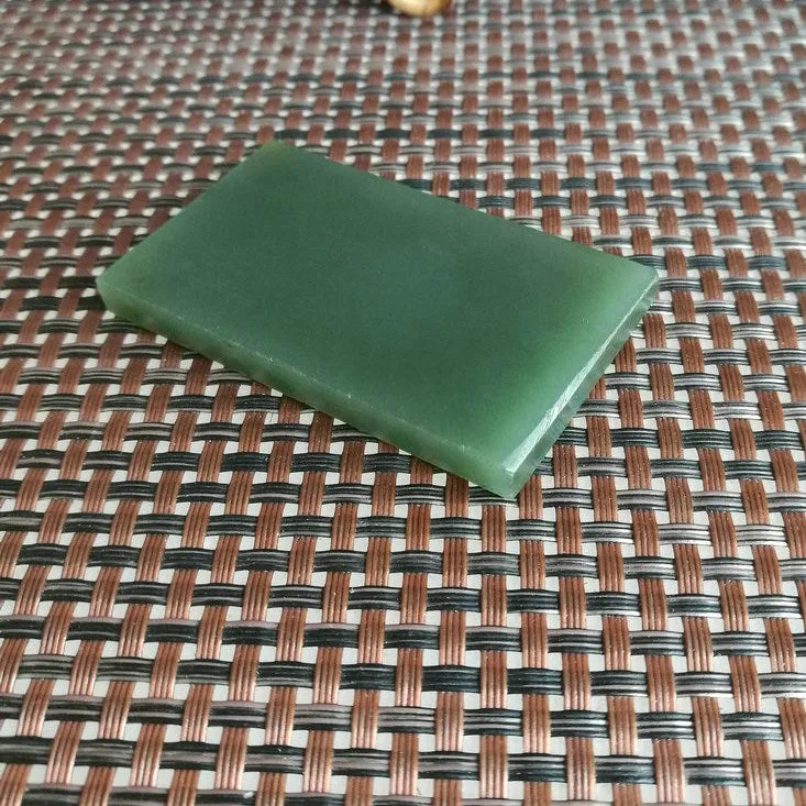 Natural Kunlun Jade Rough Nephrite Raw (39g, 6X3.6x0.6cm)