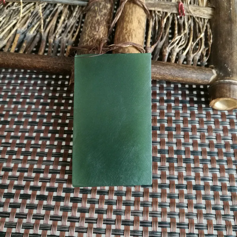 Natural Kunlun Jade Rough Nephrite Raw (39g, 6X3.6x0.6cm)