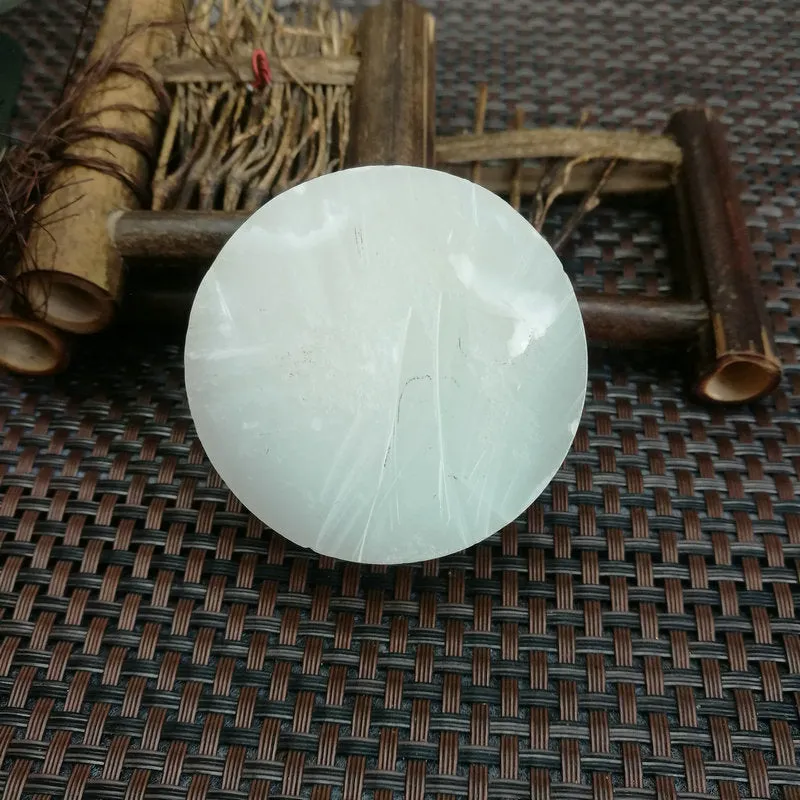 Natural Kunlun Jade Rough Nephrite Raw (5.3X2.1cm)
