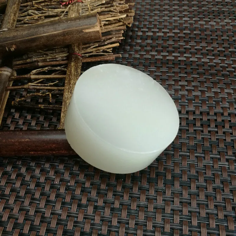 Natural Kunlun Jade Rough Nephrite Raw (5.3X2.1cm)