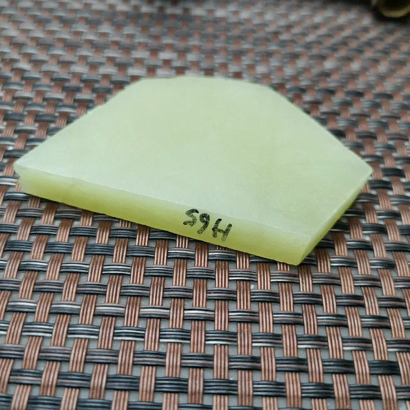 Natural Kunlun Jade Rough Nephrite Raw (54g, 6X4.2X0.8cm)