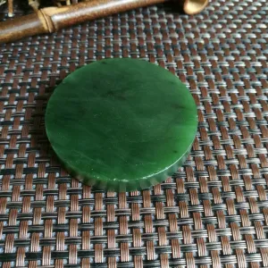 Natural Kunlun Jade Rough Nephrite Raw (70g,5.6X1cm)