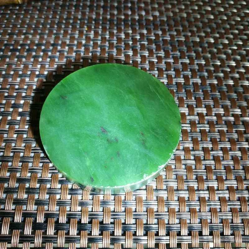 Natural Kunlun Jade Rough Nephrite Raw (70g,5.6X1cm)
