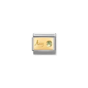 Nomination Classic Gold August Link