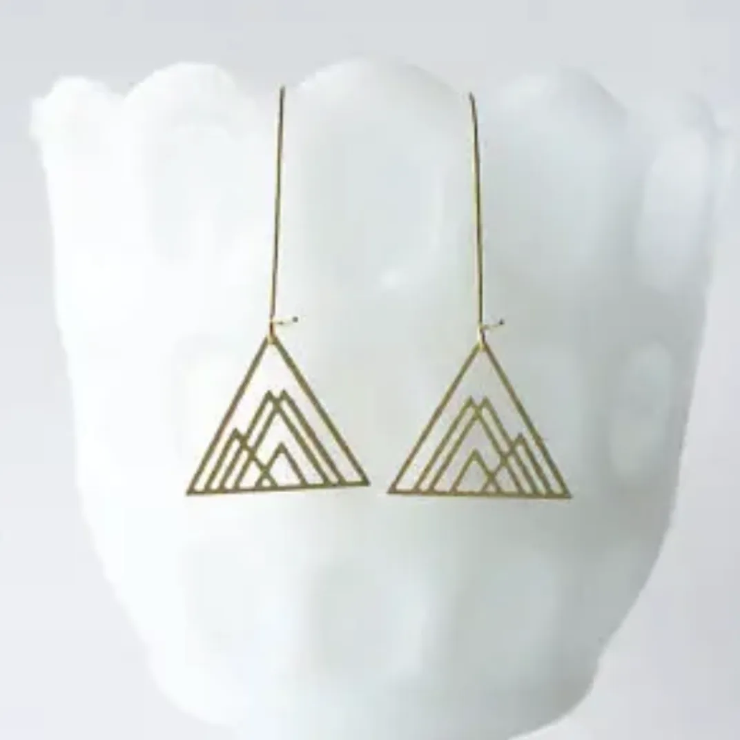 Overlapping Mountains Earrings