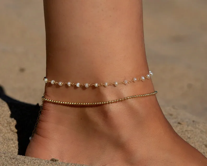Pearl Bracelet / Anklet