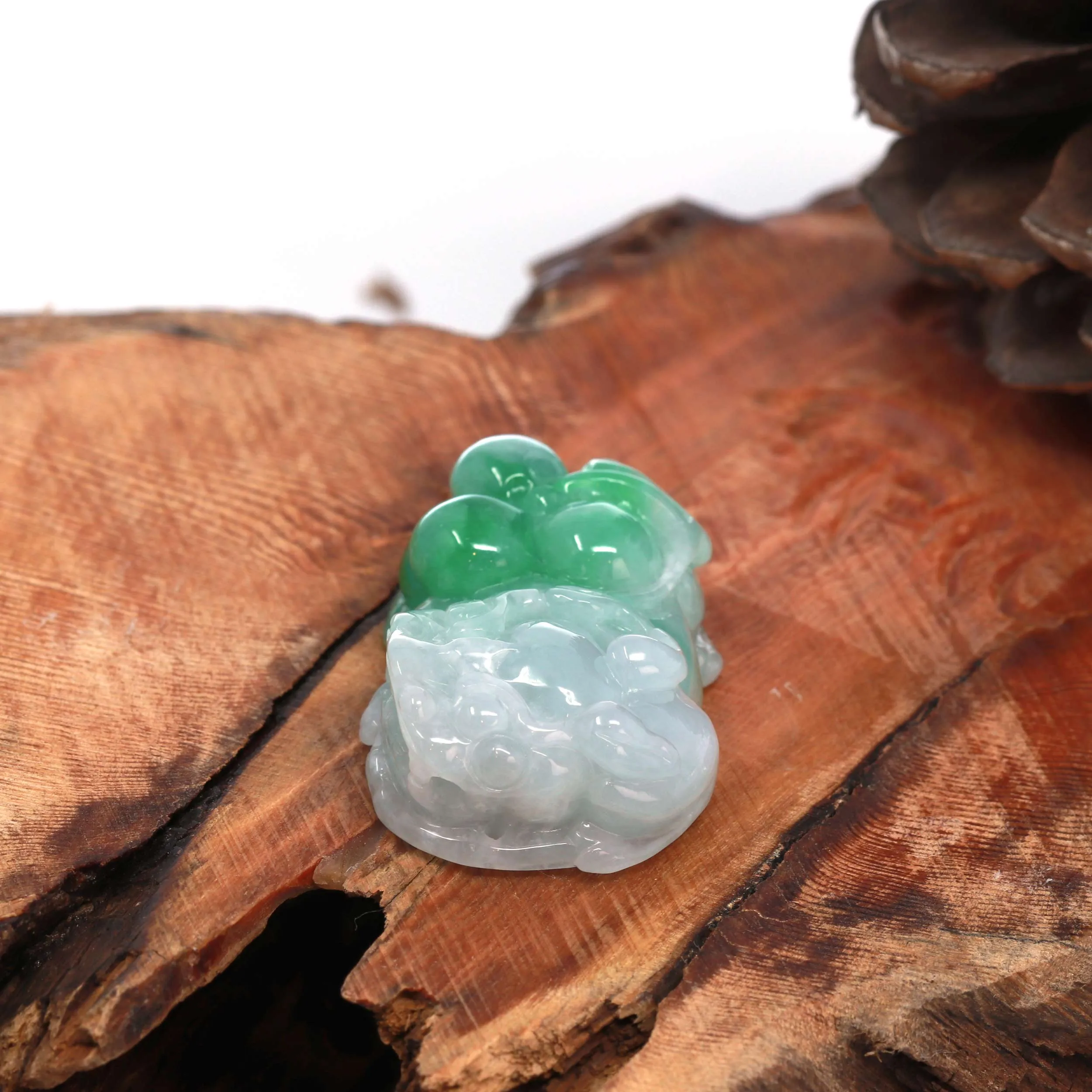 RealJade® High-End Pi Xiu Genuine Burmese Apple Green Jadeite Jade PiXiu Pendant Necklace (FengShui Lucky)