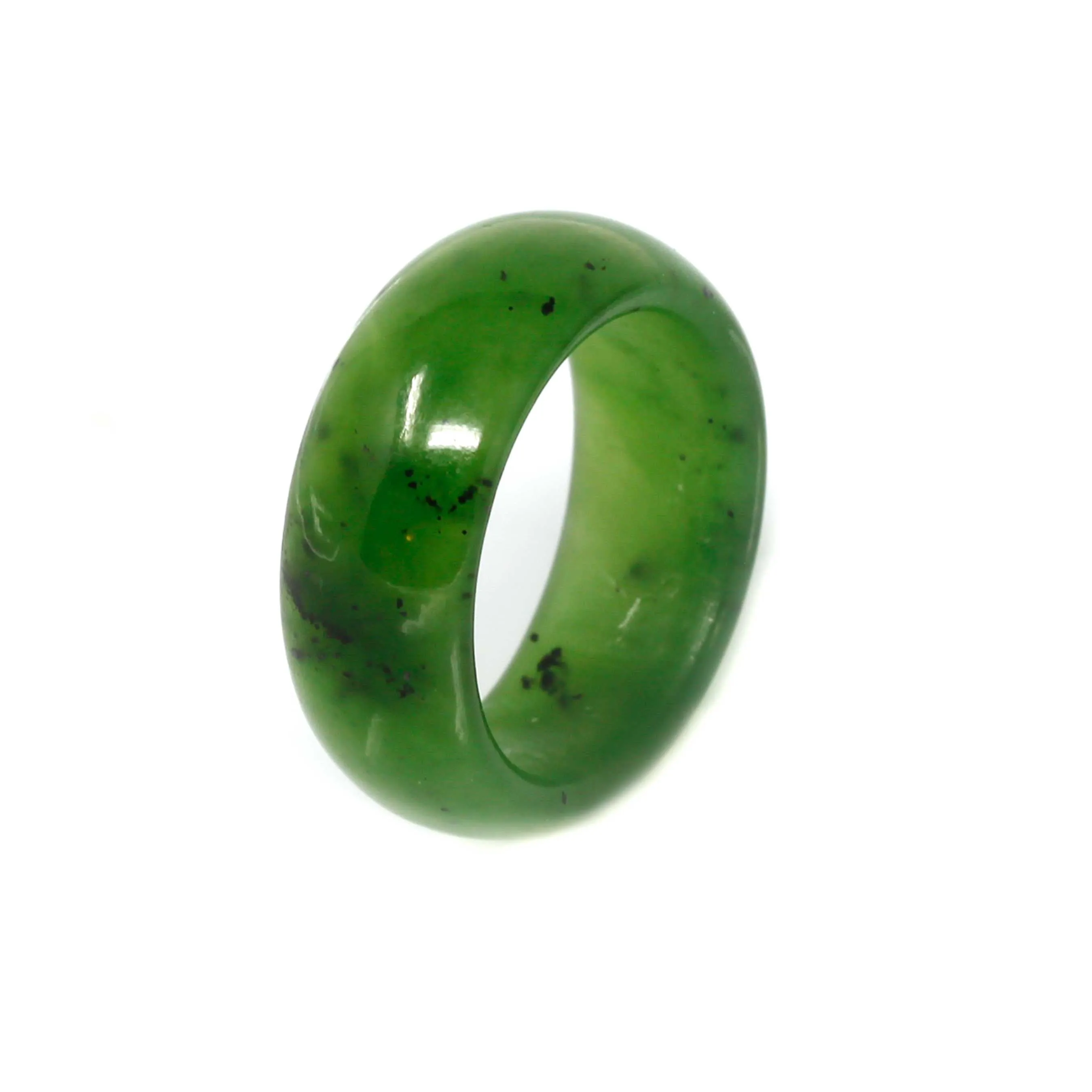 RealJade® "Origin" Traditional Genuine Nephrite Green Jade Ring