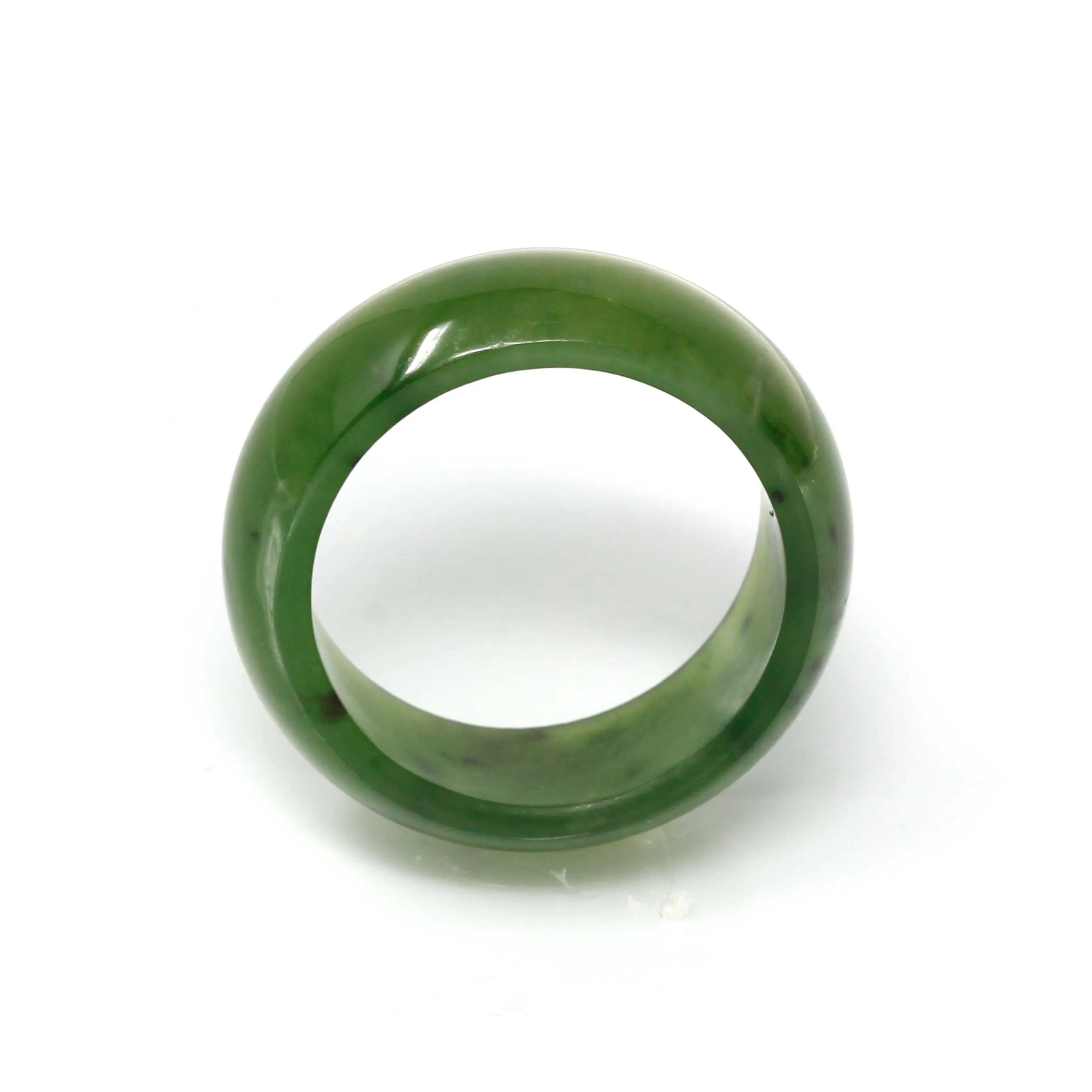 RealJade® "Origin" Traditional Genuine Nephrite Green Jade Ring