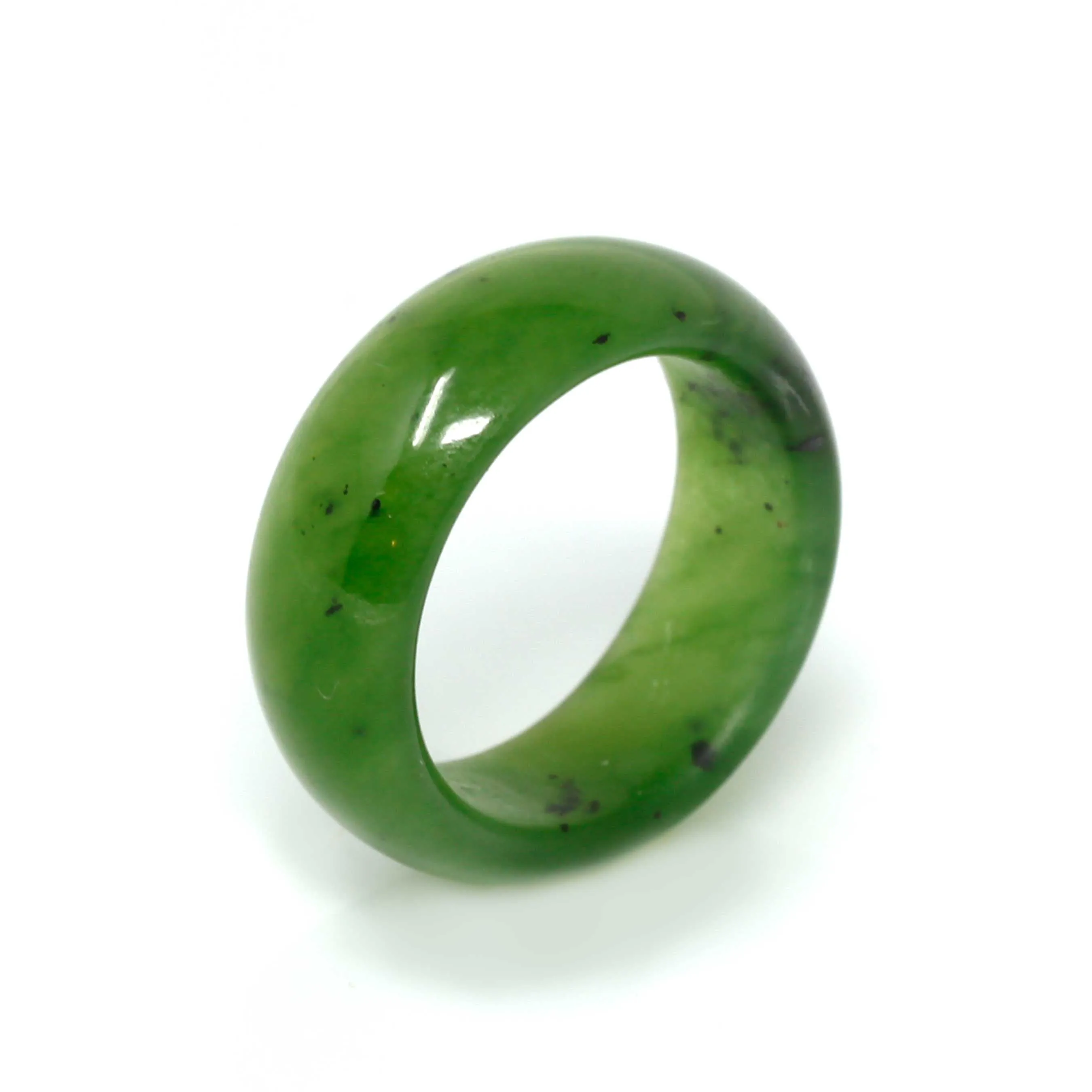 RealJade® "Origin" Traditional Genuine Nephrite Green Jade Ring