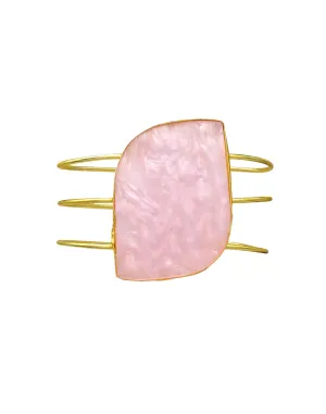 Rose Quartz Cuff
