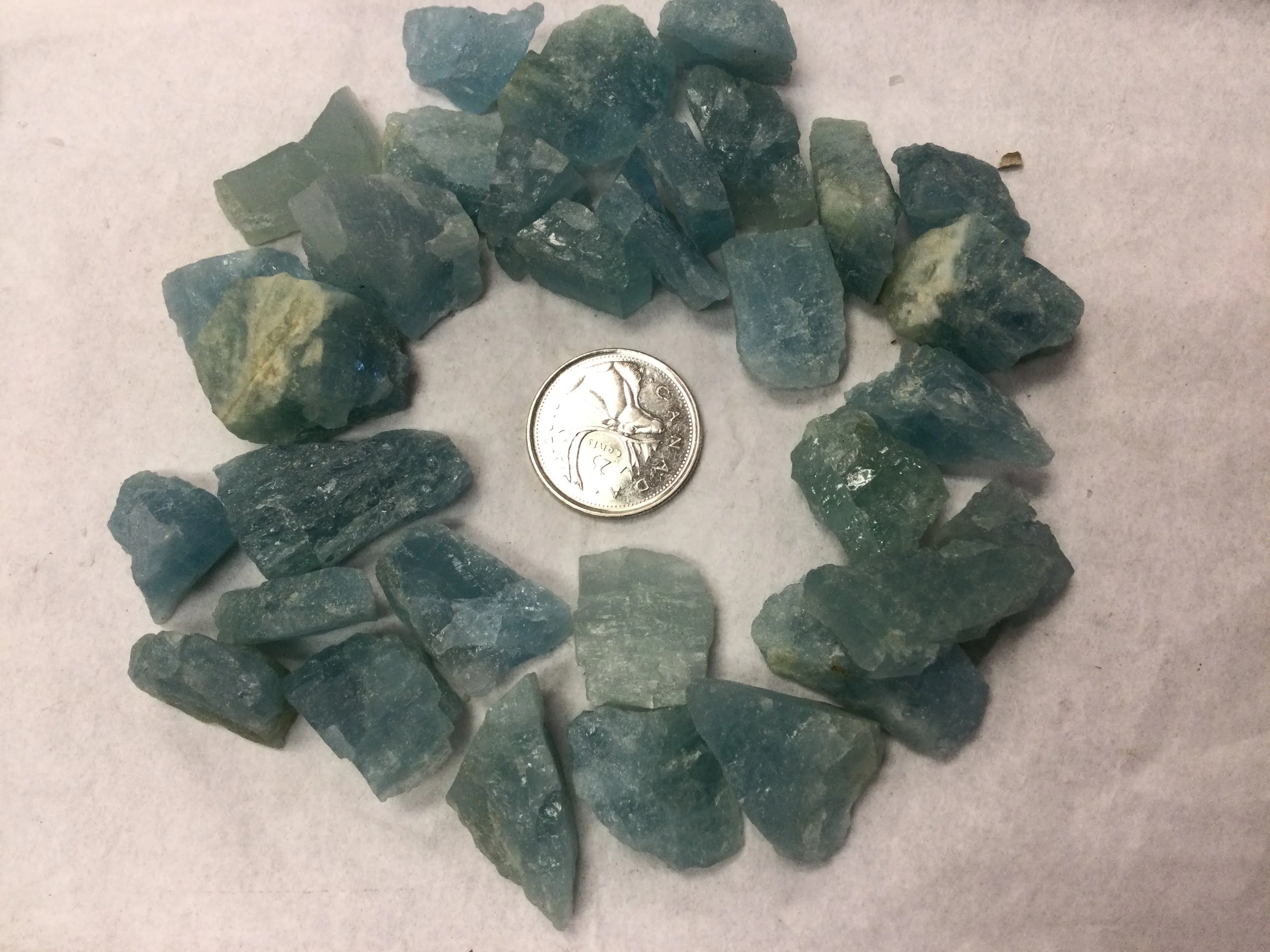 Rough Aquamarine