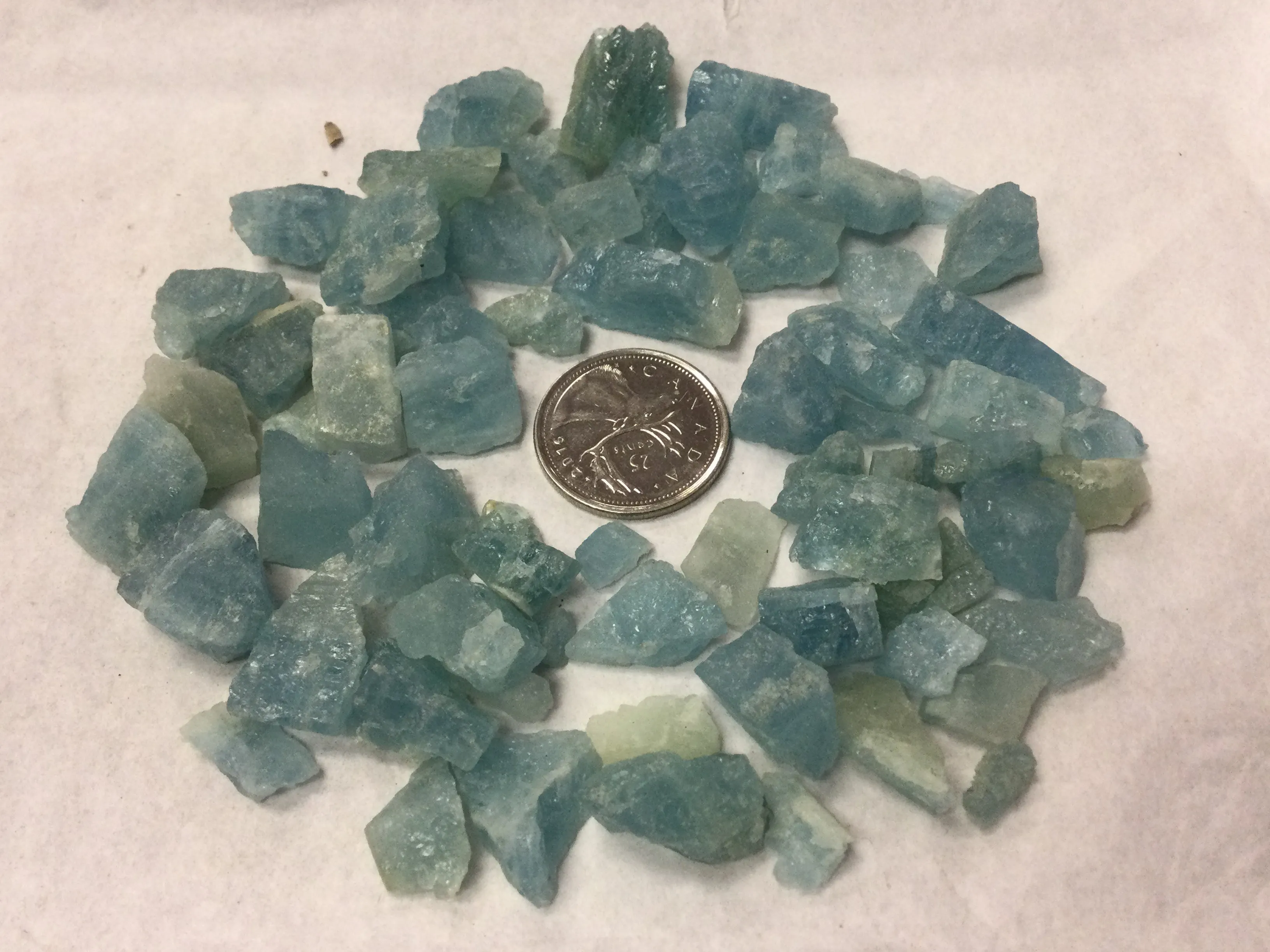 Rough Aquamarine