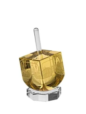 Scenes of Old Jerusalem Dreidel Amber