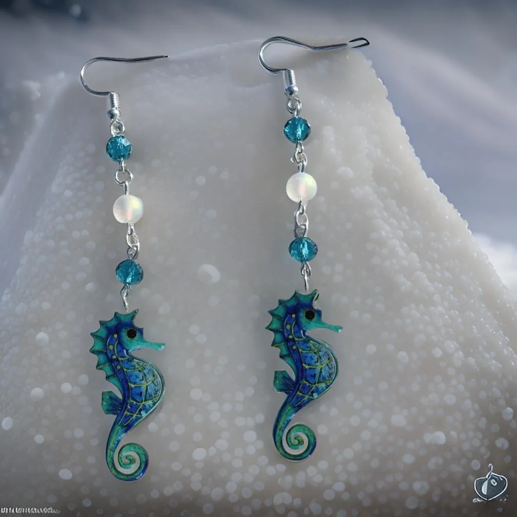 Seahorse - Earrings