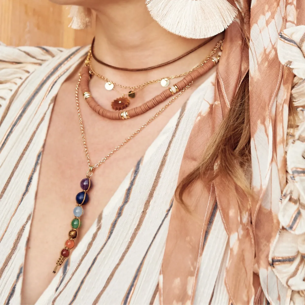 Seven Chakra Necklace