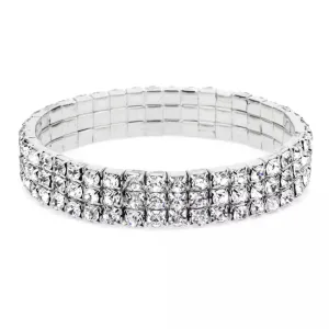 Silver Tennis Anklet - 18k Gold-Filled Anklets For Women - Silver Anklets - Anna Anklet