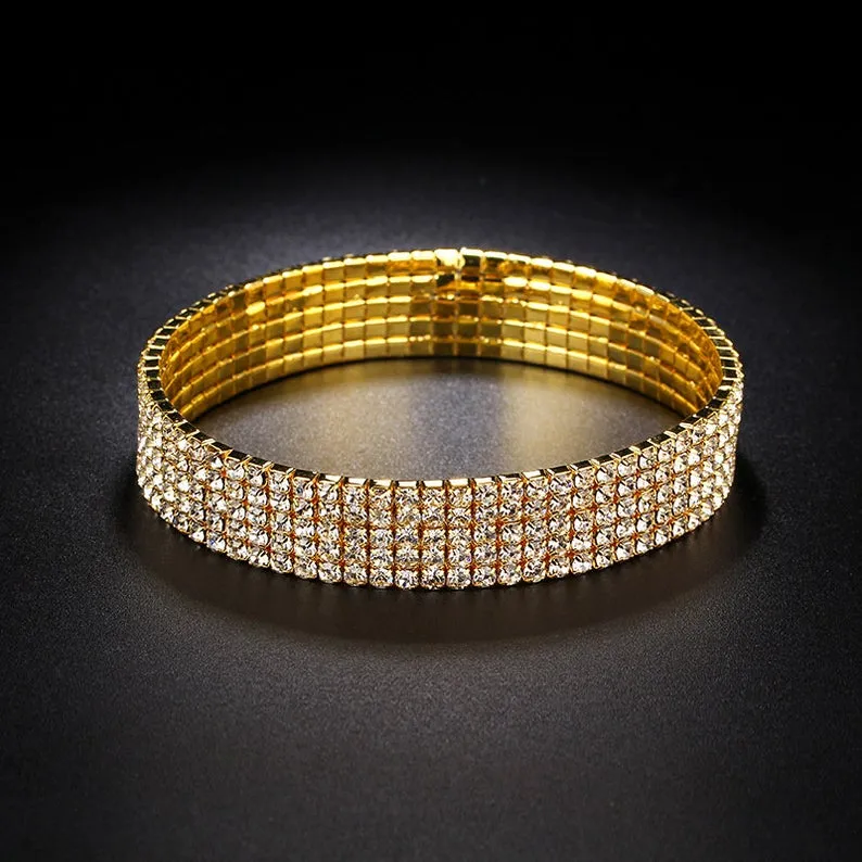Silver Tennis Anklet - 18k Gold-Filled Anklets For Women - Silver Anklets - Anna Anklet