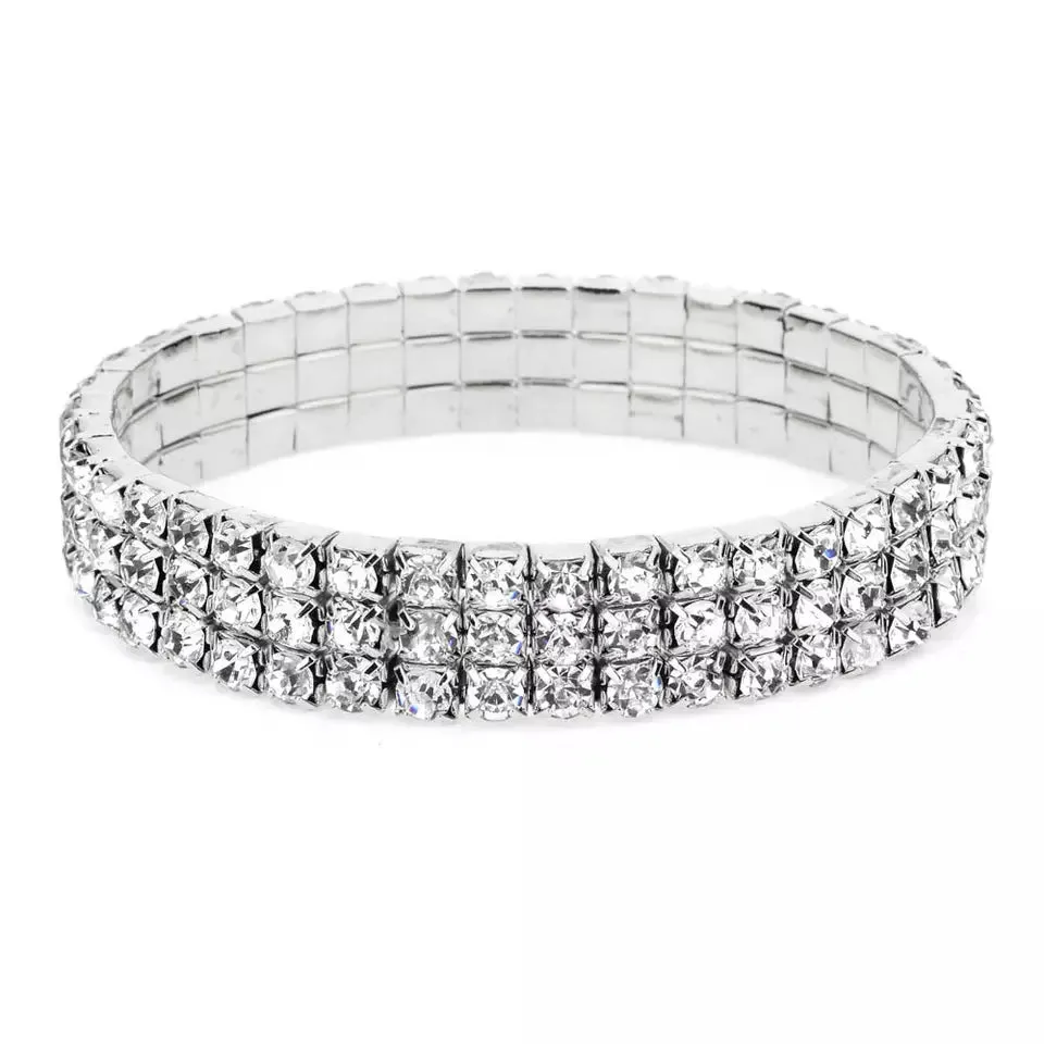 Silver Tennis Anklet - 18k Gold-Filled Anklets For Women - Silver Anklets - Anna Anklet