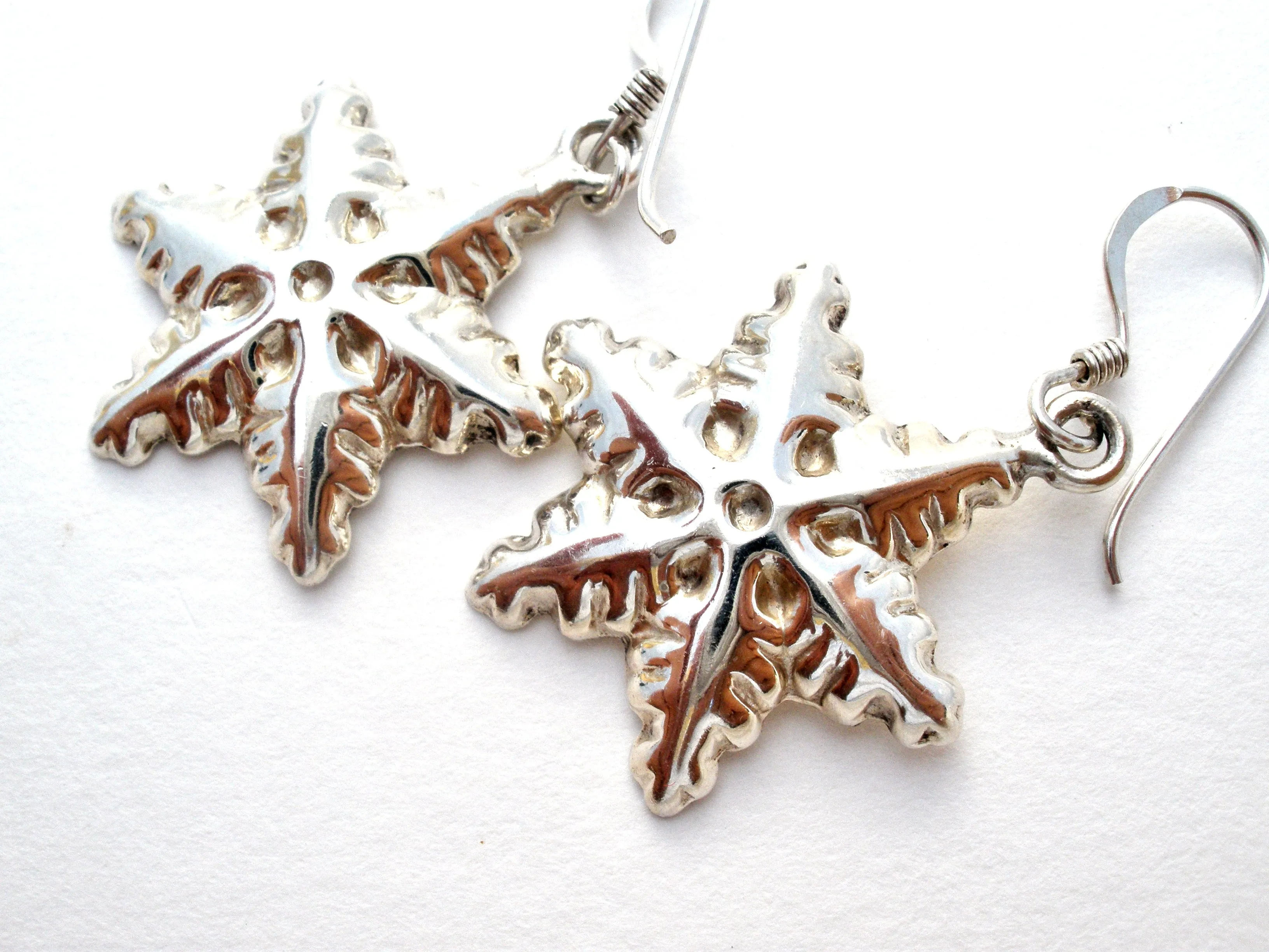 Sterling Silver Snowflake Necklace Set