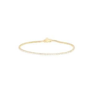 Tennis Bracelet - Solid Gold