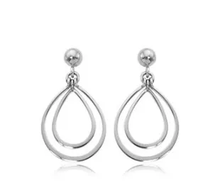 White Gold Earrings