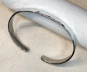 Zinc Anklet With Hammer Texture